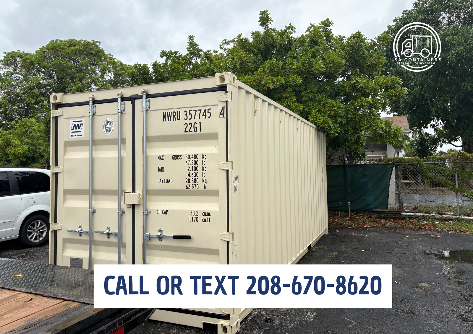 Local Idaho Company - 20ft and 40ft containers - Pick and choose your container