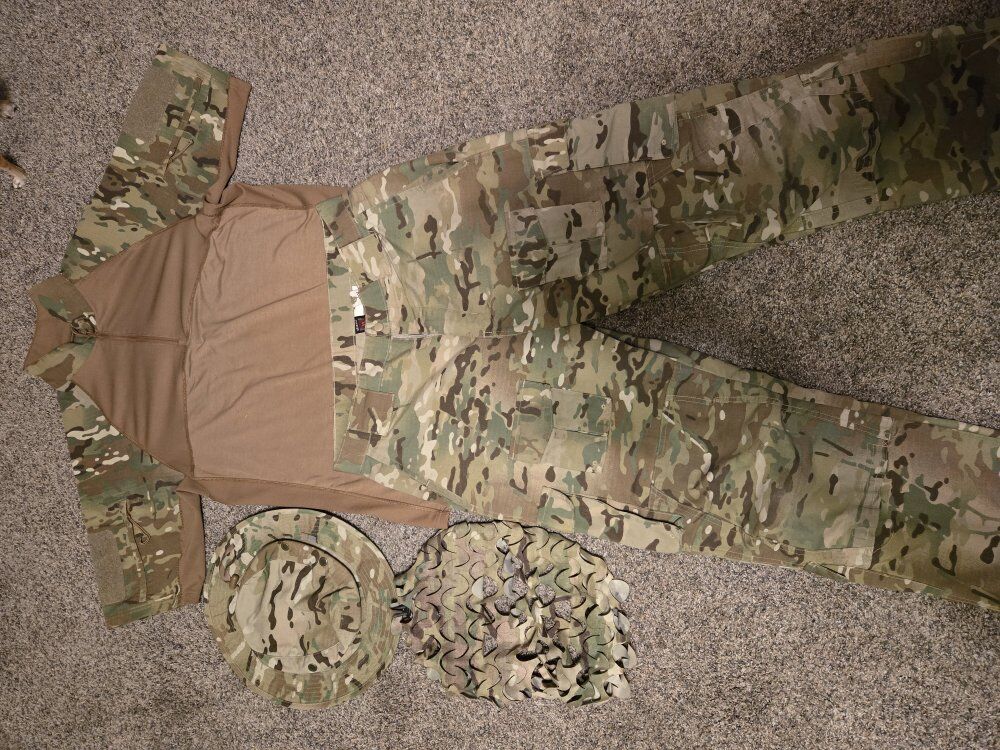 Camo uniforms
