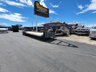 2026 RawMaxx 28' Gooseneck GTX Tilt 20K Equipment