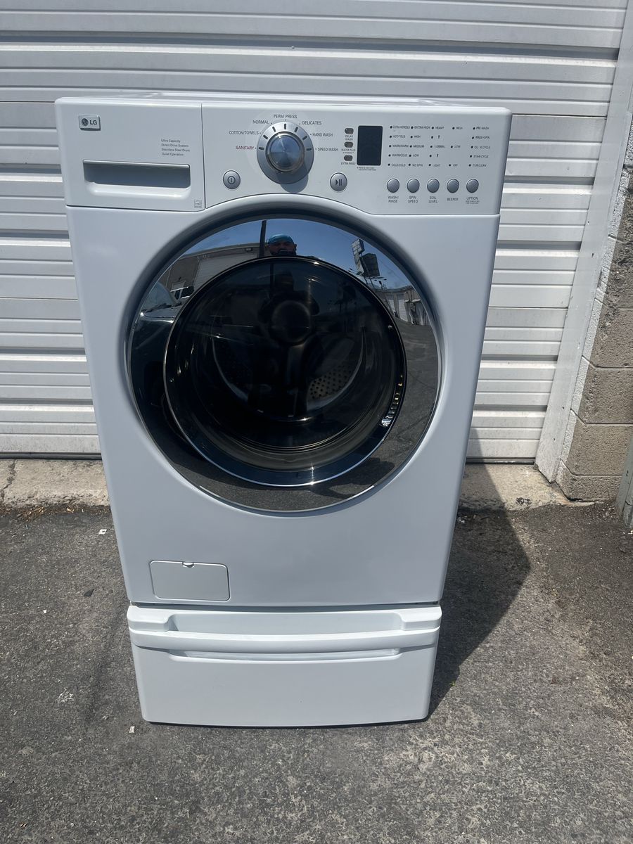 Great LG washer on a pedestal,free delivery