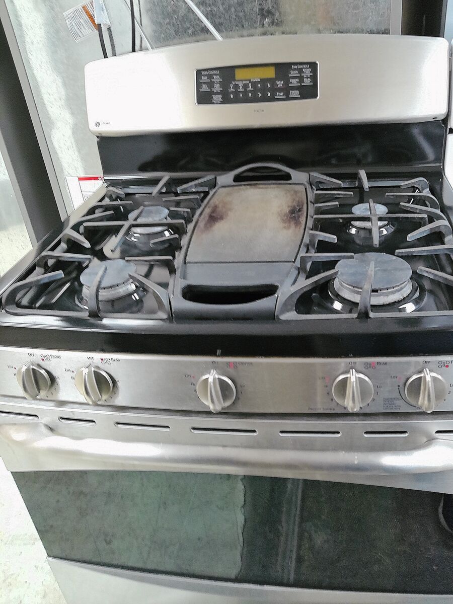 Stainless Steel GAS Stove~90 Day Guarantee~Griddle