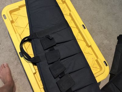 Black Rifle Soft Case with Carry Handle and Pockets - Padded Protection
