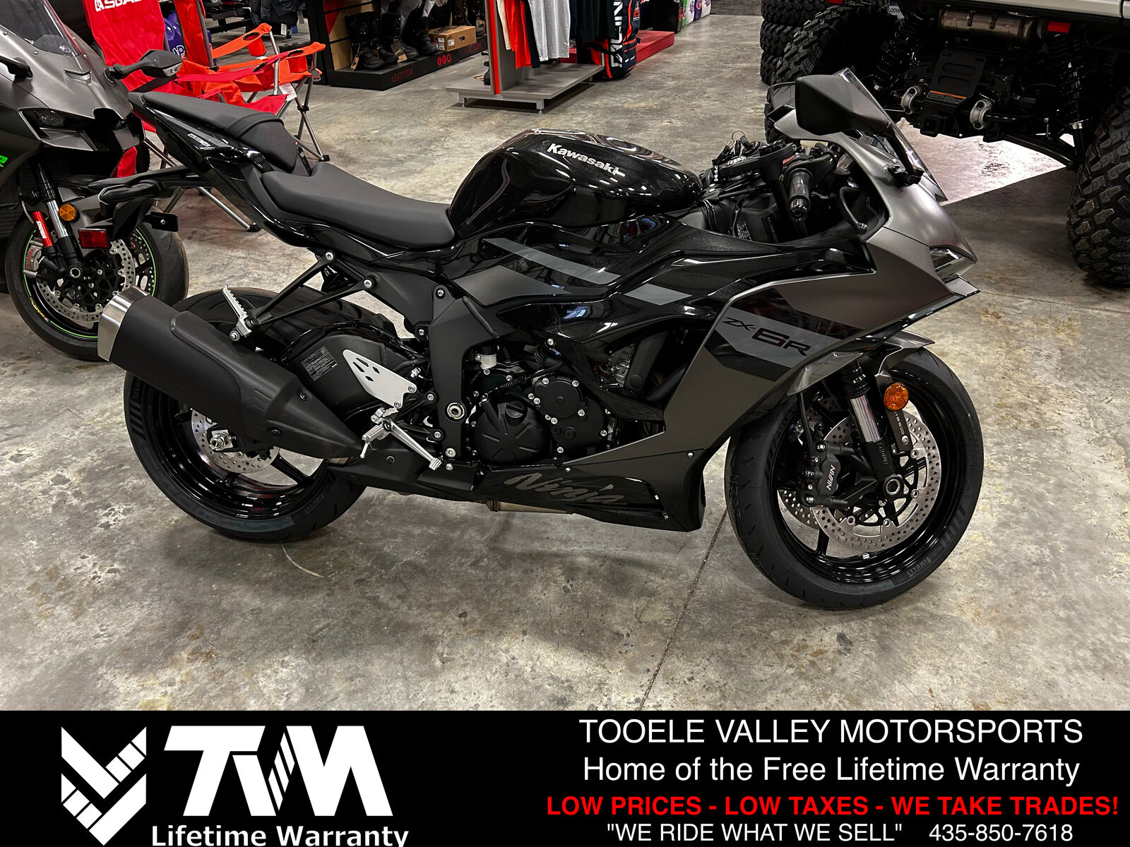 2026 Kawasaki Ninja ZX-6R ABS W/LIFETIME WARRANTY