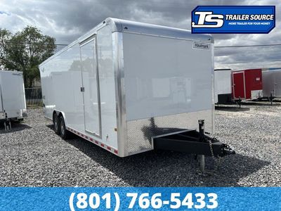 8.5x24 Haulmark Grizzly HD Enclosed Cargo Trailer - 7'0" Interior - 14K GVWR - 12" Cross Member Upgrade, Double 3/4 Floor, Rear