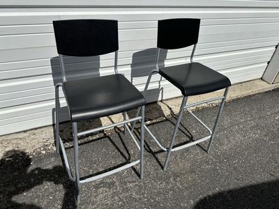 Pair Of IKEA STIG Bar Stools