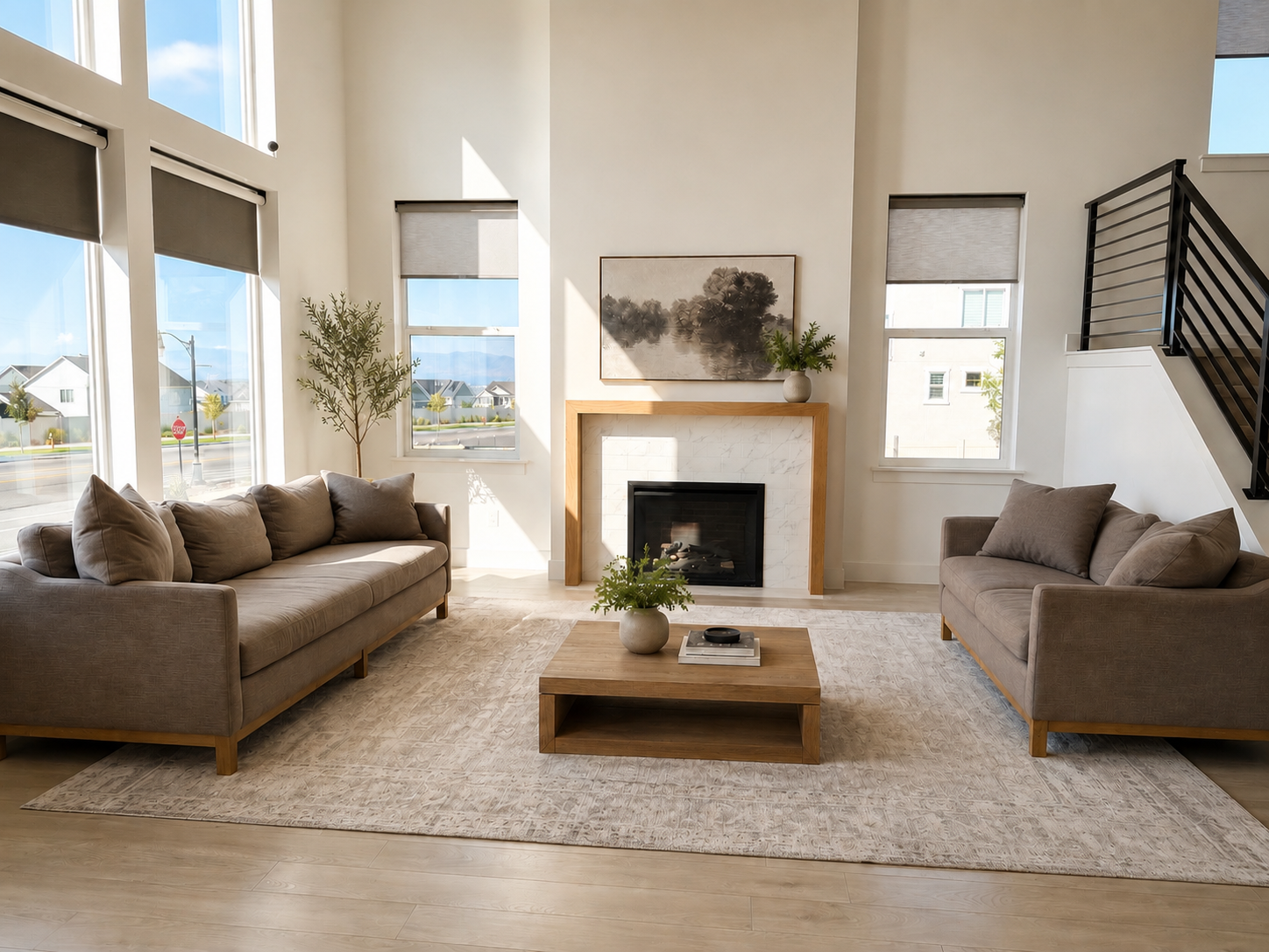 Couch/sofa and loveseat