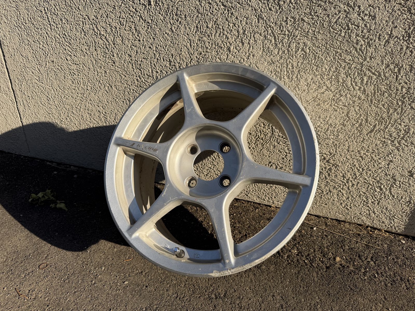 Kosei k1 4x100 15x7 +38 offset SINGLE wheel