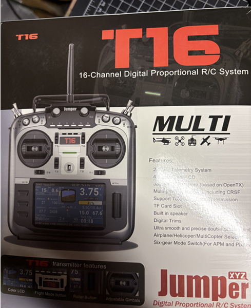 Jumper T16 Radio Control