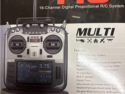 Jumper T16 Radio Control