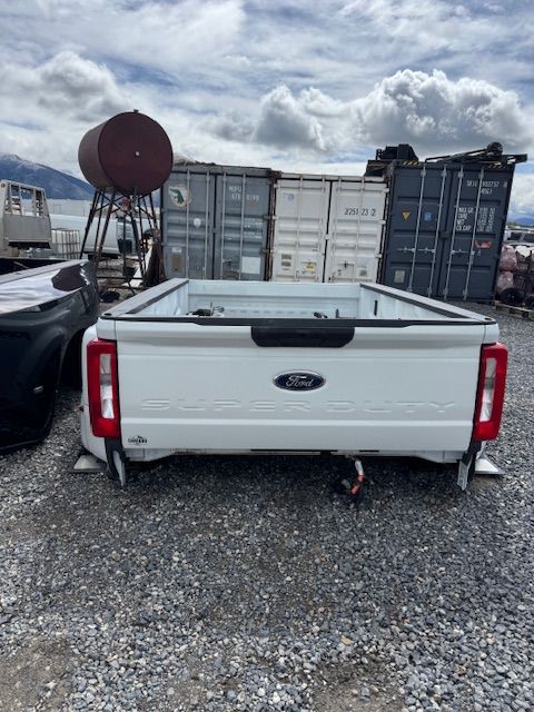 2026 F350 DUALLY LONG WHITE TAKE OFF TRUCK BED