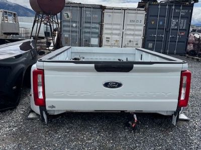 2026 F350 DUALLY LONG WHITE TAKE OFF TRUCK BED
