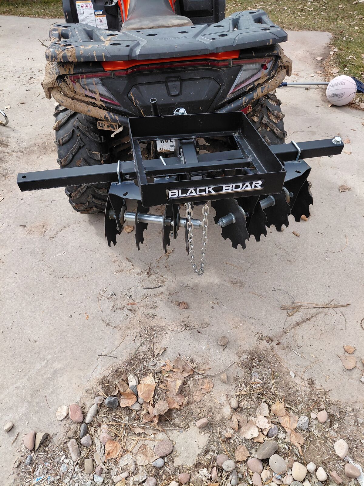Black Boar ATV Disk Harrow