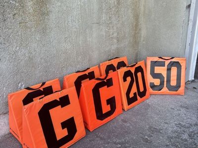 CHAMPRO Weighted Football Field Markers