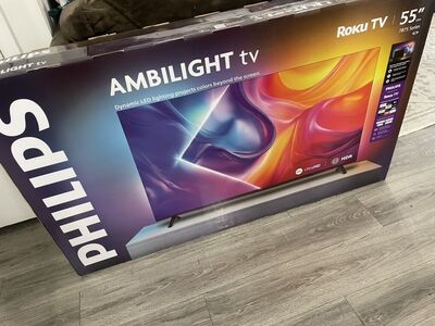 PHILLIPS ROKU TV 55 AMBILIGHT