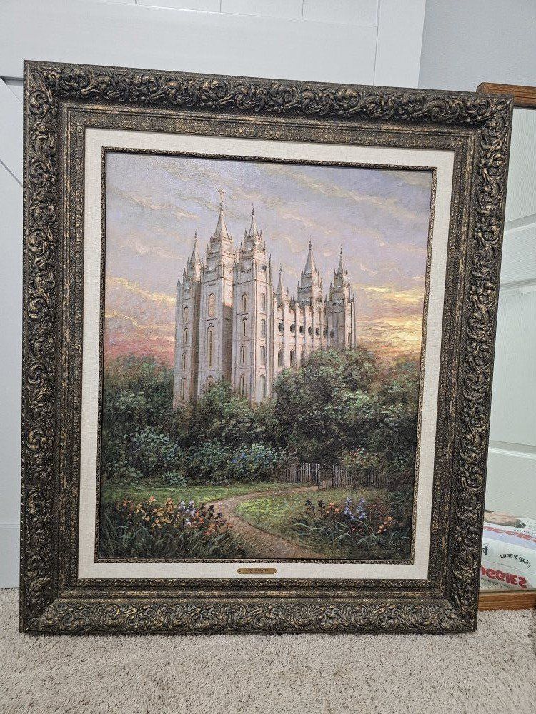 Limited edition, numbered Giclee Salt Lake Temple