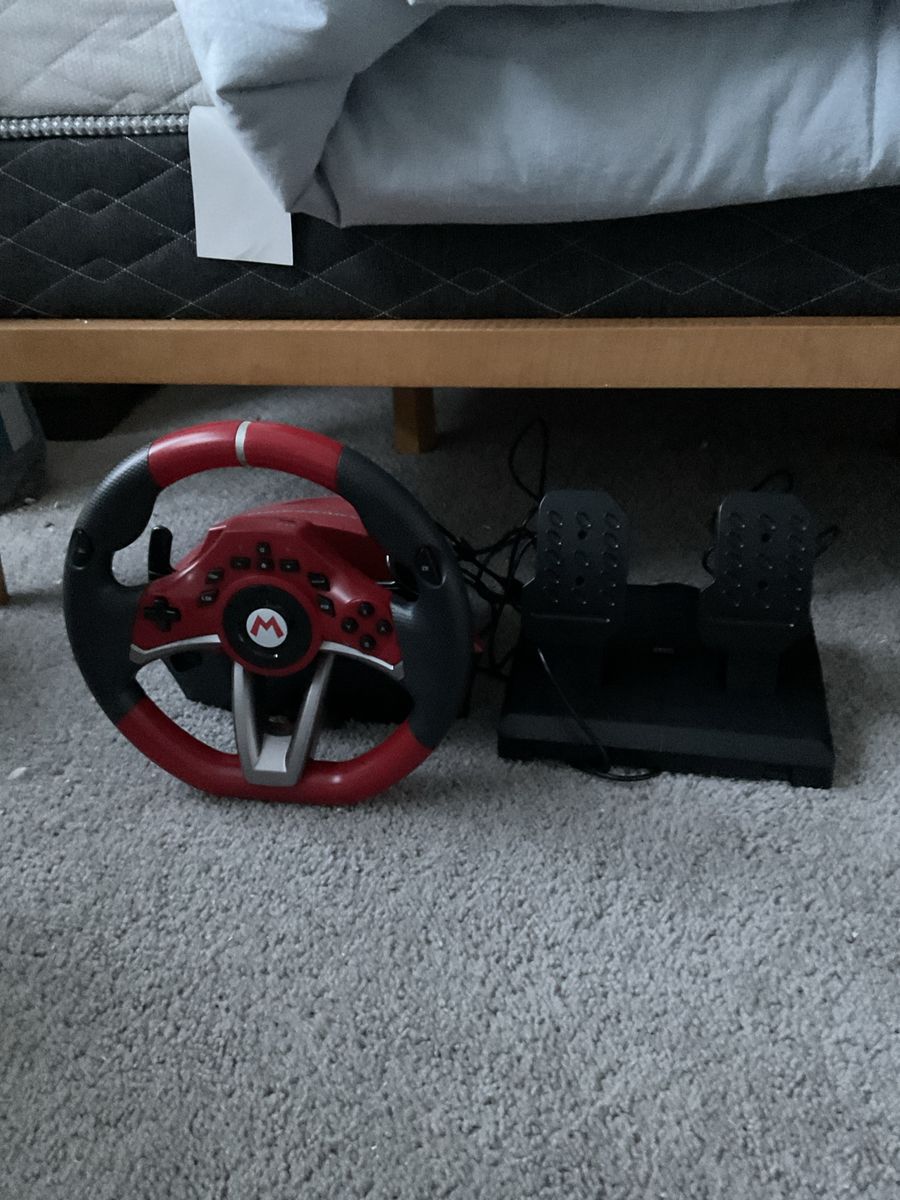HORI Mario Kart Racing Wheel Pro Deluxe for Nintendo Switch