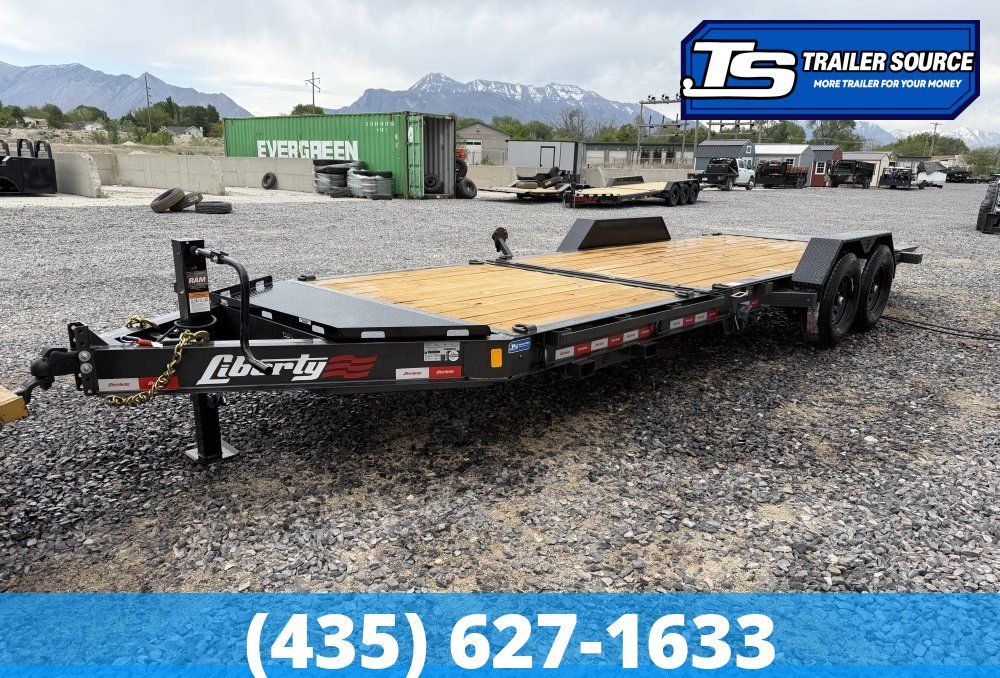 7x22 Liberty LT Tilt Trailer - 15.4K GVWR -