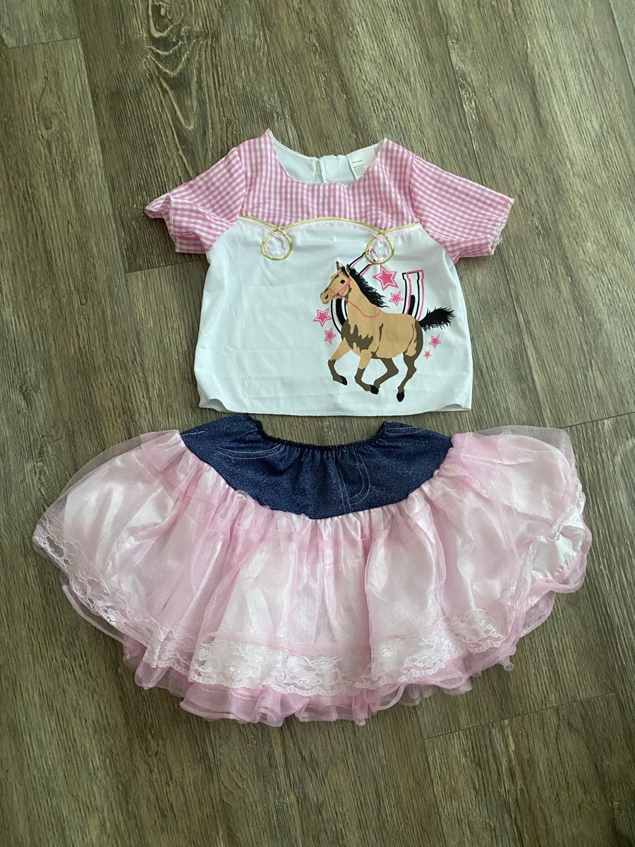 Kids /Toddler Cowgirl OR Ladybug Halloween Costumes 