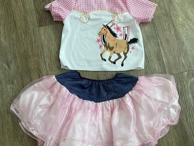 Kids /Toddler Cowgirl OR Ladybug Halloween Costumes