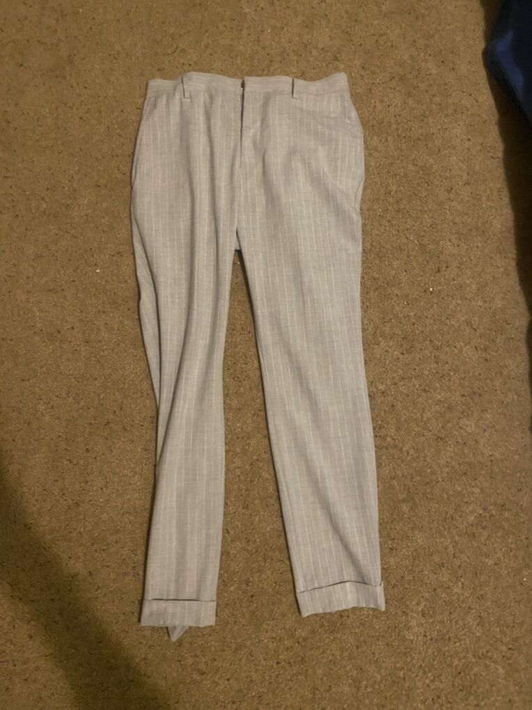 Grey Dress Pants H&M