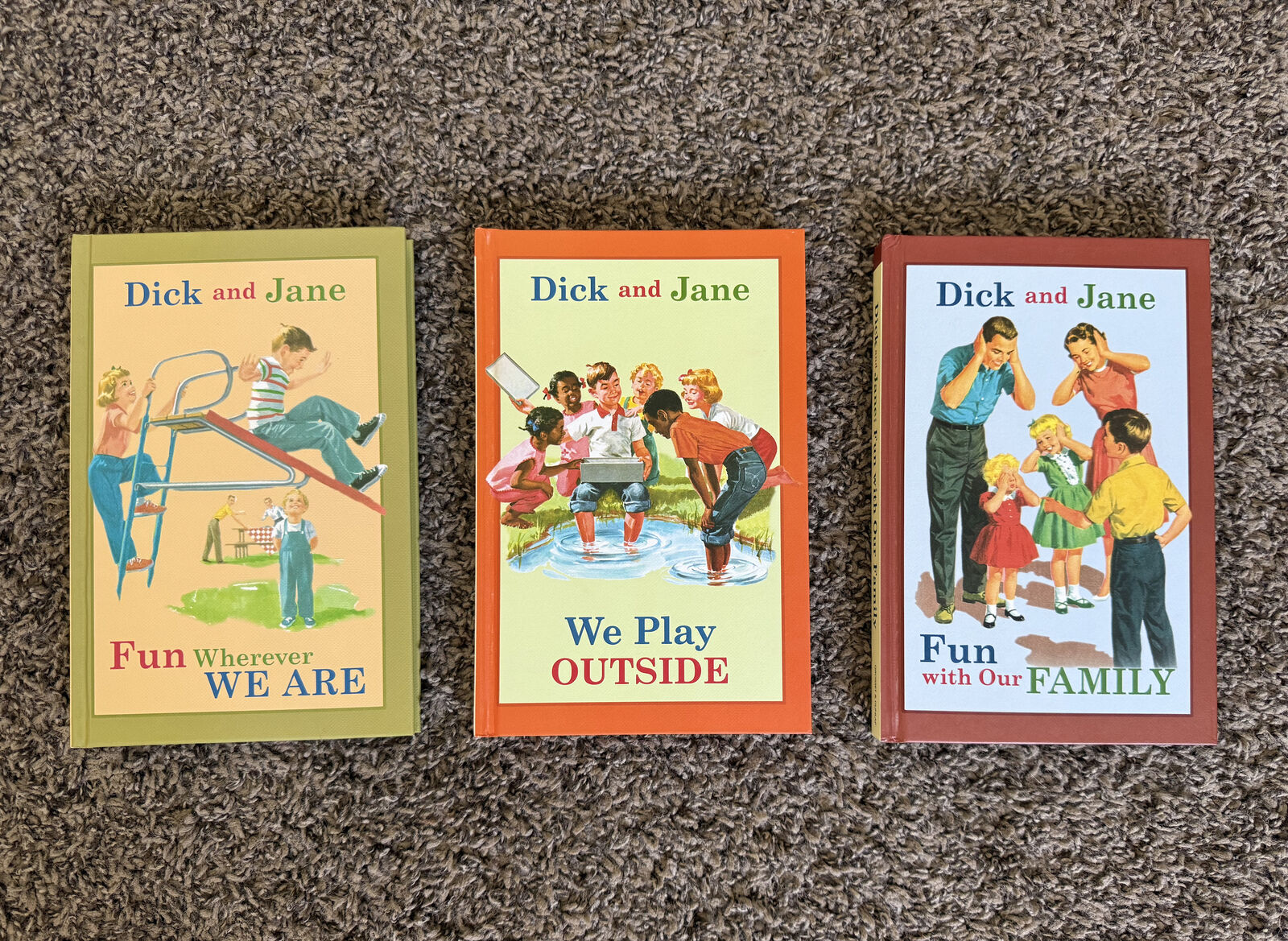 Dick and Jane 3 books set