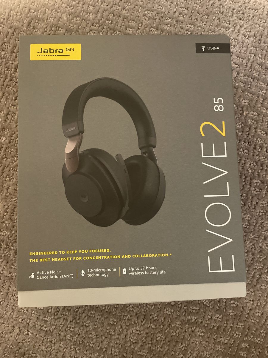 Jabra Evolve2 85 wireless headset