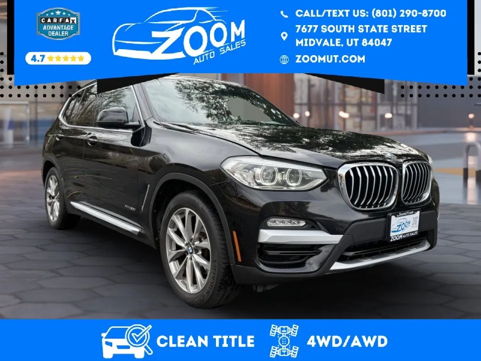 2018 BMW X3 xDrive30i