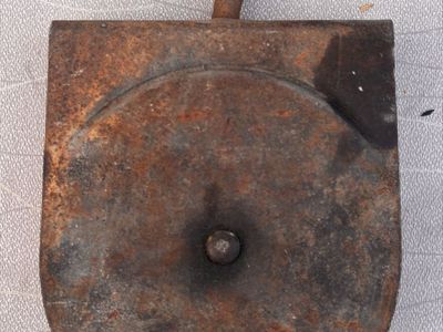 Antique Wood Block And Tackle Pulley With Hook