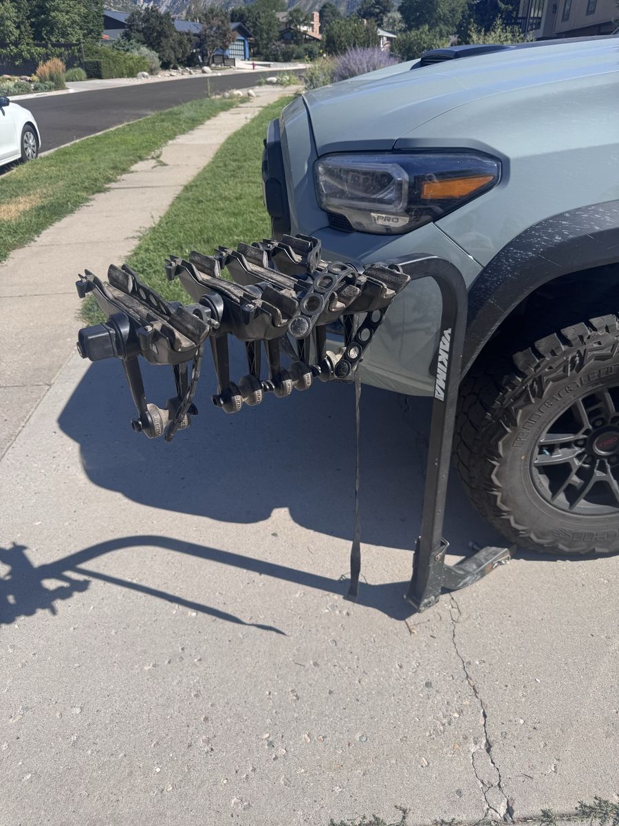 Yakima 4 Bike Rack, Hitch Mount Bike Carrier, 2 Inch Receiver