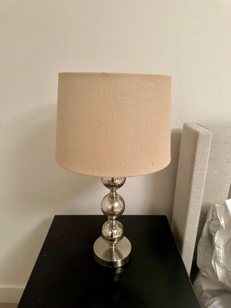 2 BEAUTIFUL Bedroom Table / bedside Lamps
