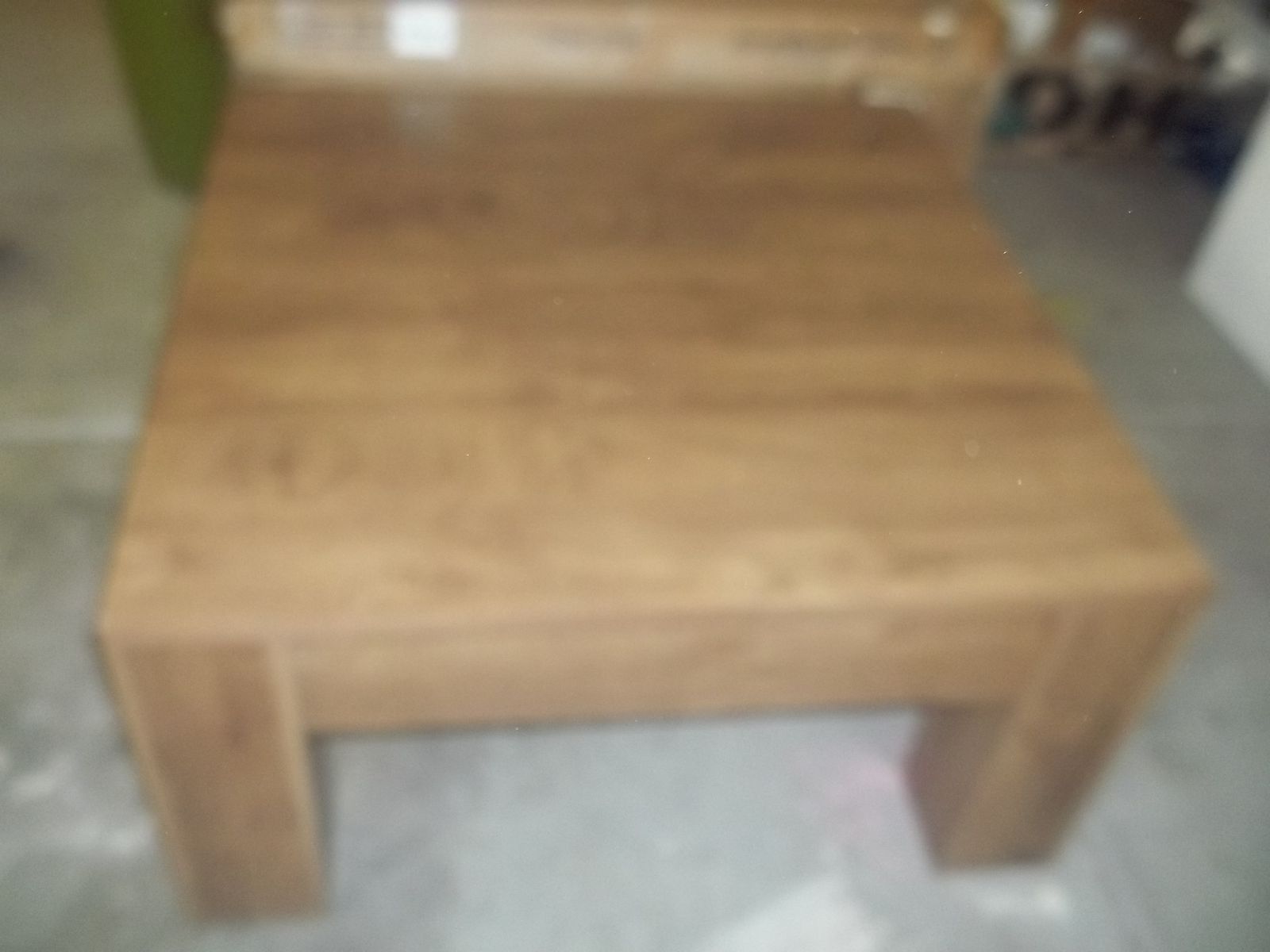 tribesigns farmhouse square coffee table