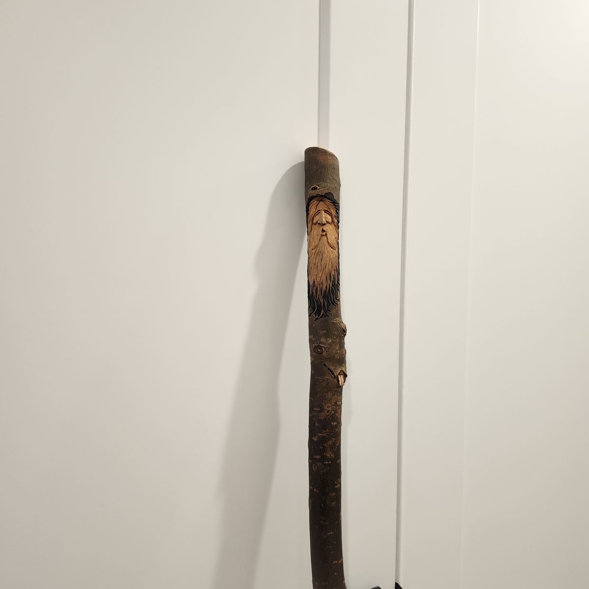 Carved Walking Staff