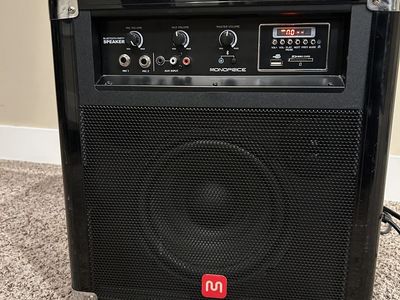 Monoprice Portable Bluetooth Party Speaker w/ Microphone