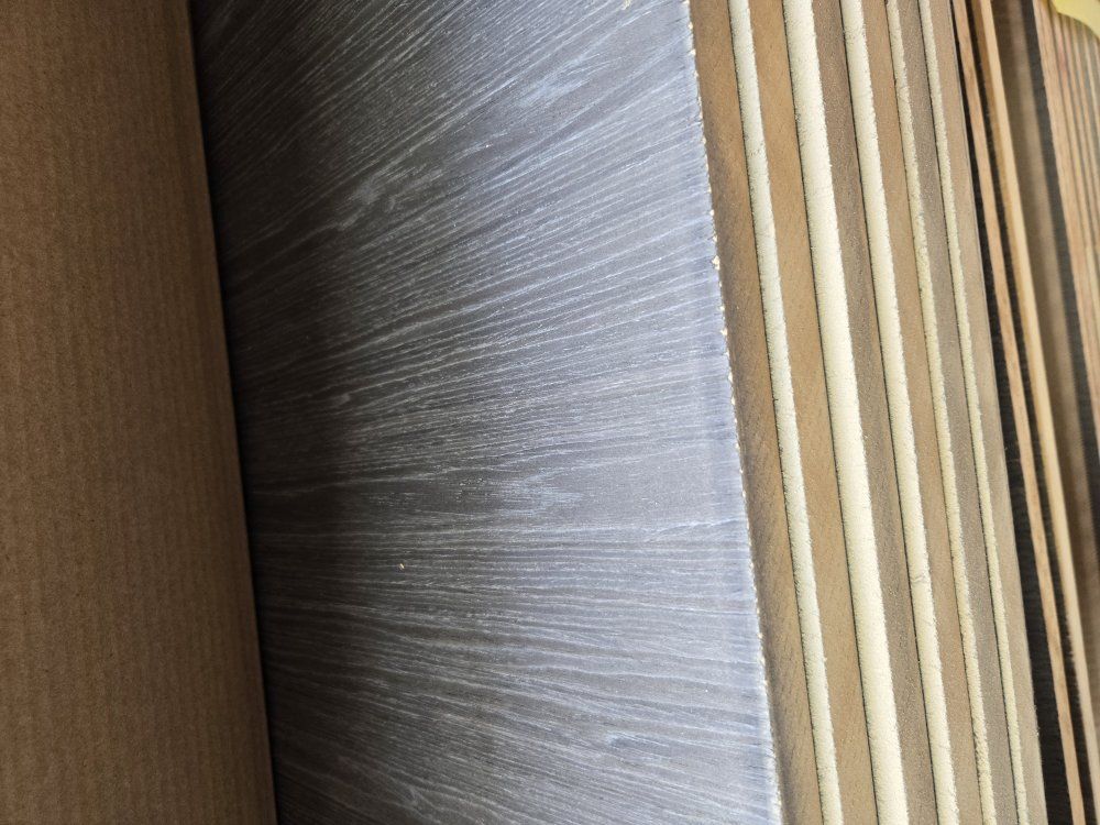 7-4'x8' Frozen walnut wood veneer sheets.