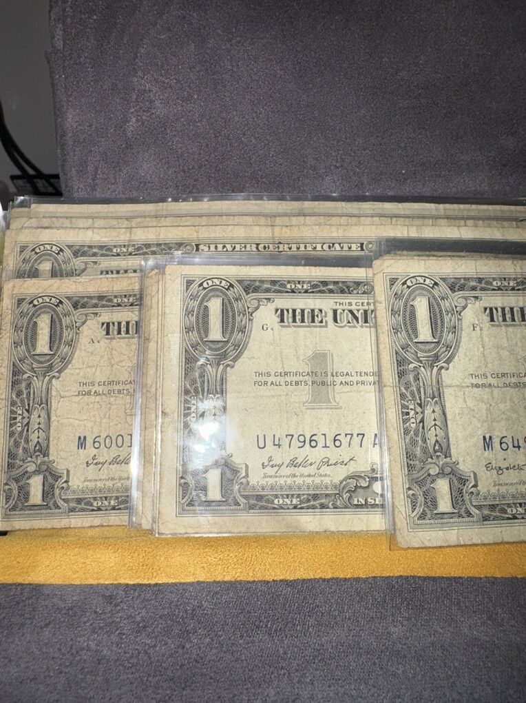 One Dollar Silver Certificates