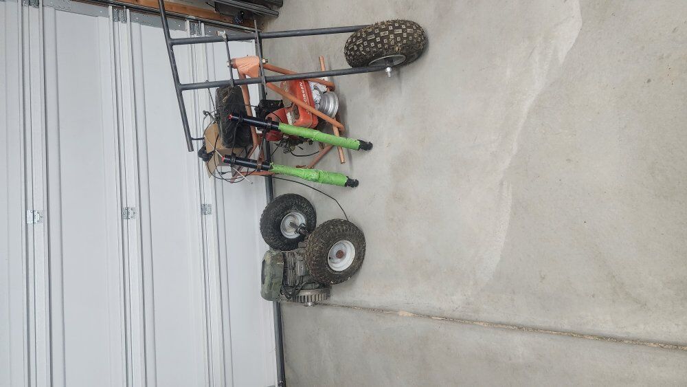 mini bike tons of parts 2 engines