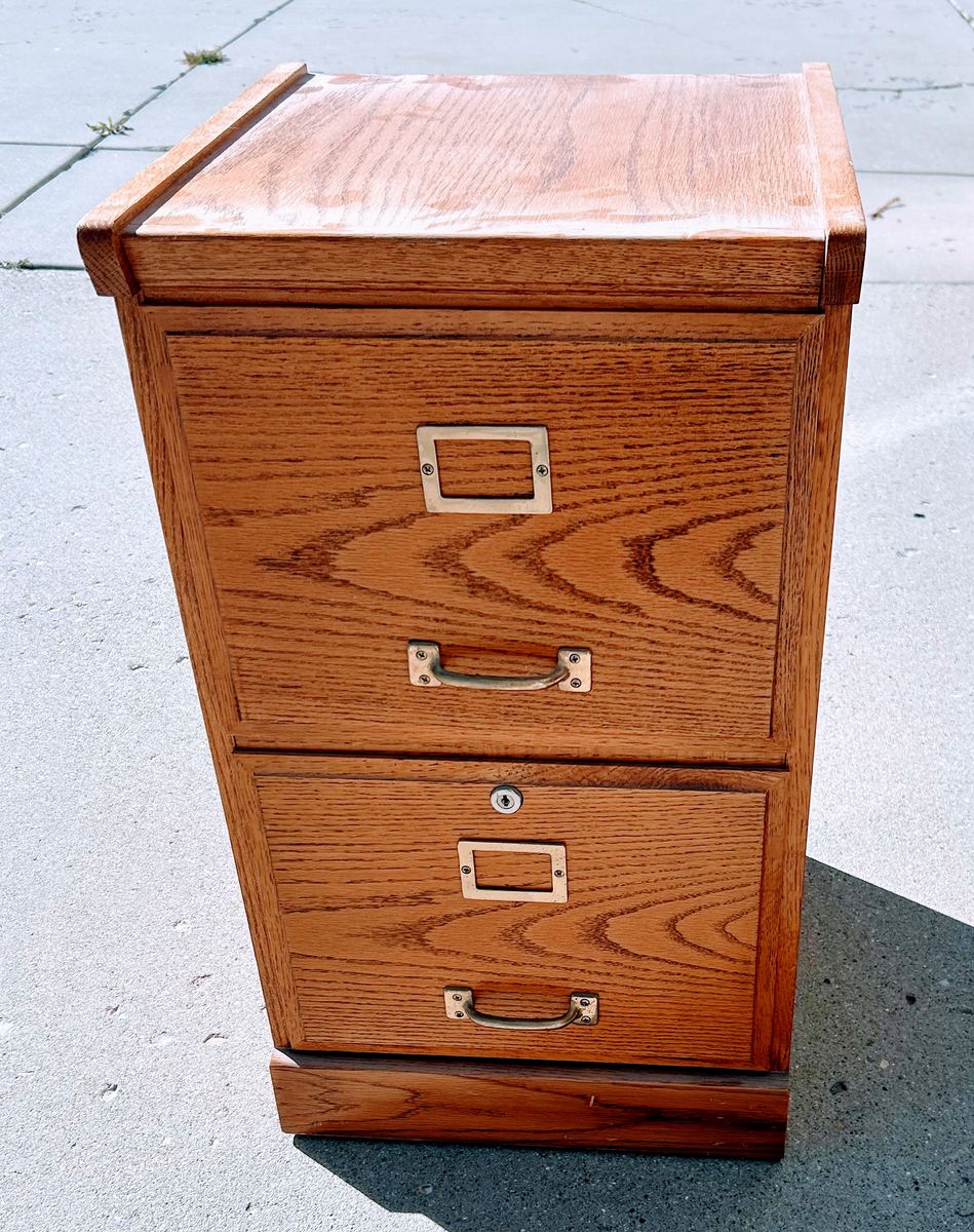 2 Drawer File Cabinet