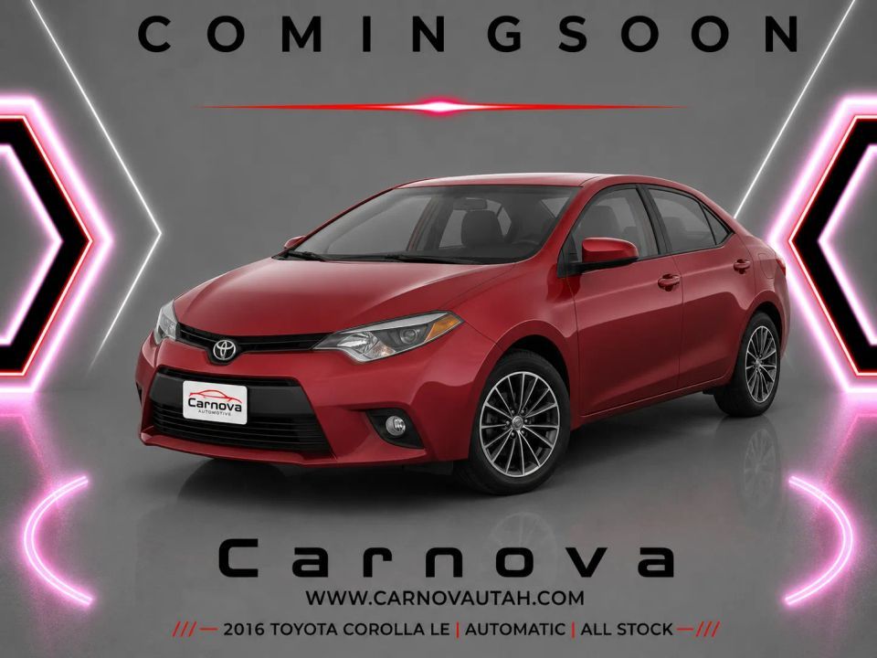 2016 Toyota Corolla LE Plus