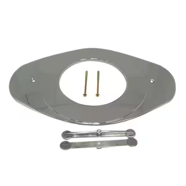 NEW in package Danco 80000 Single-Lever Remodeling Cover for Tub/Shower - Chrome Finish