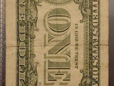 Look you one dollar bill.
### L 1 7 7 7 3 2 1 0 C ###