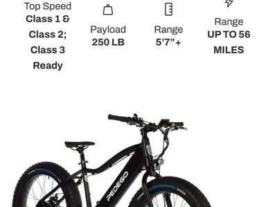 Electric Bike Pedgo Trail Tracker