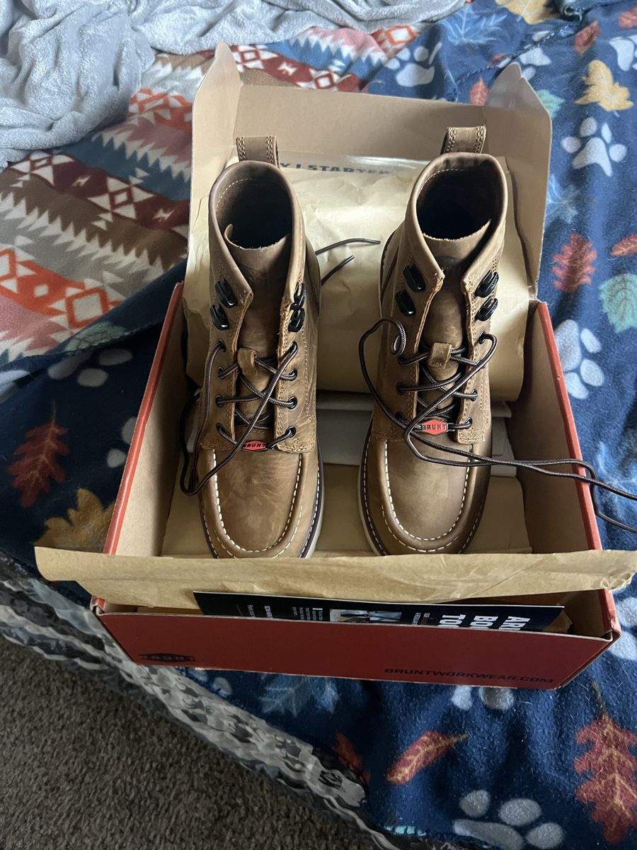 Brunt work boots 9.5