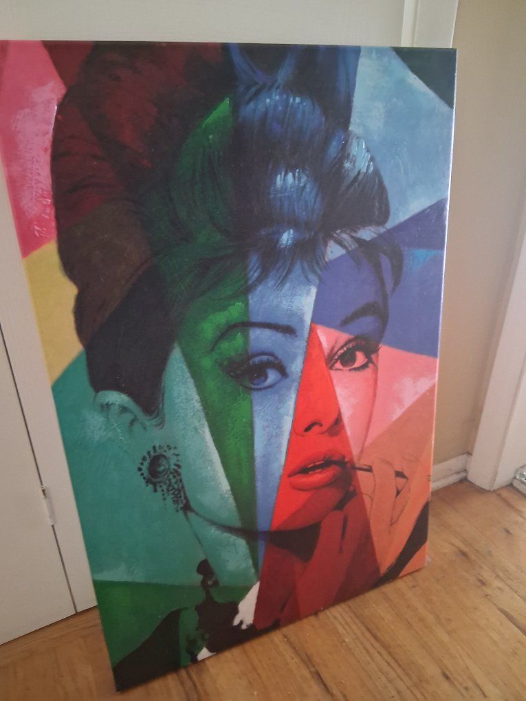 Audrey canvas