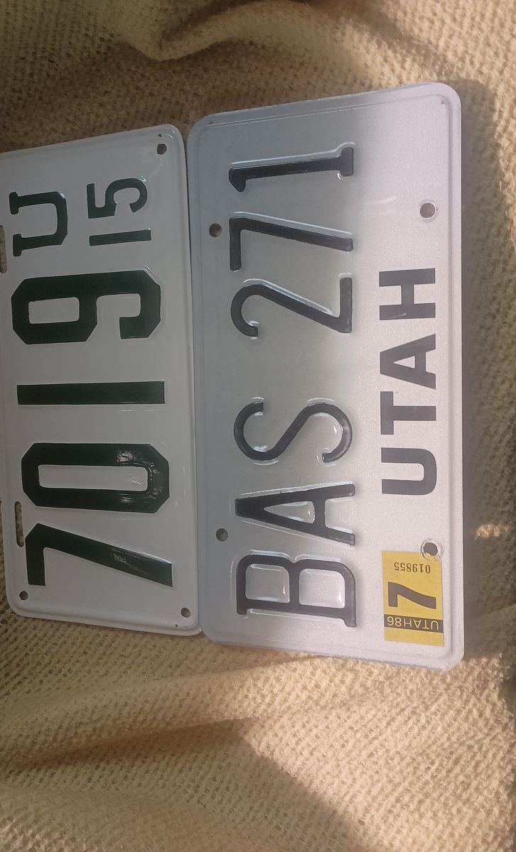 Antique License Plate Collection