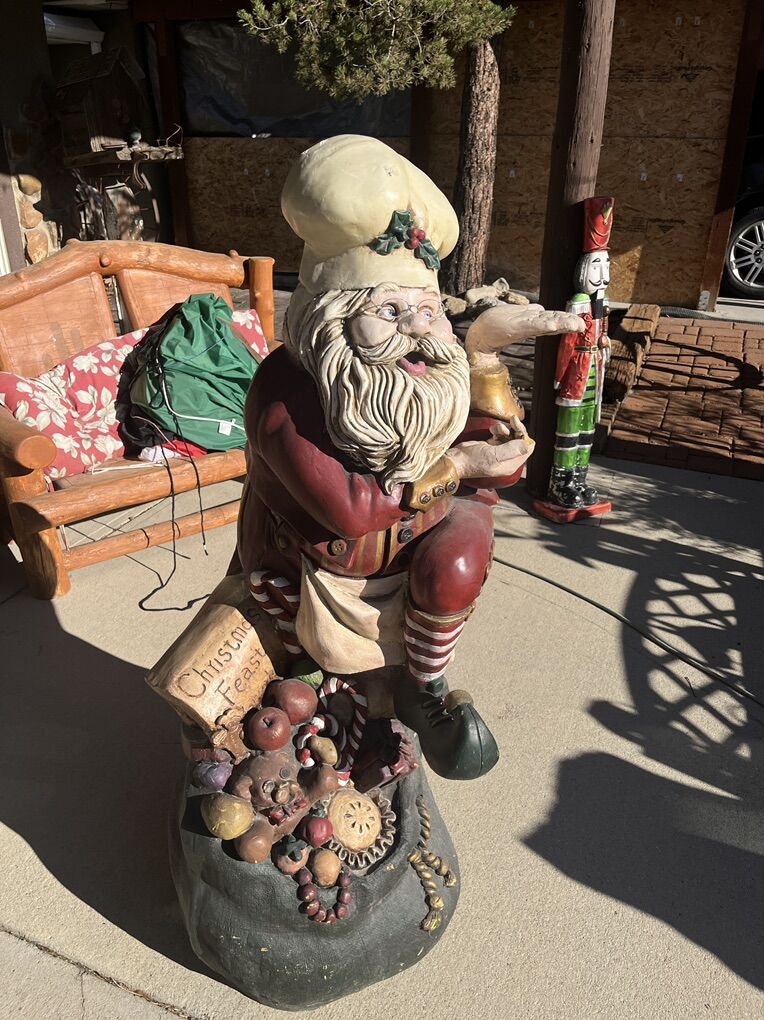 Hard Foam Made Santa