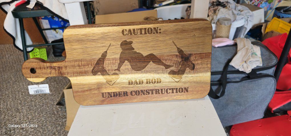DAD BOD Cutting Board
