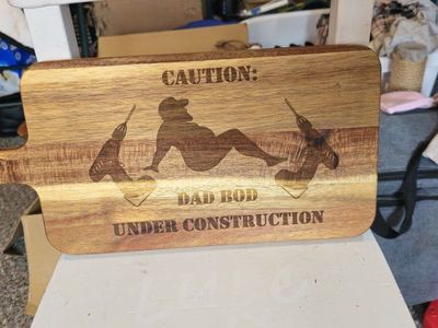 DAD BOD Cutting Board