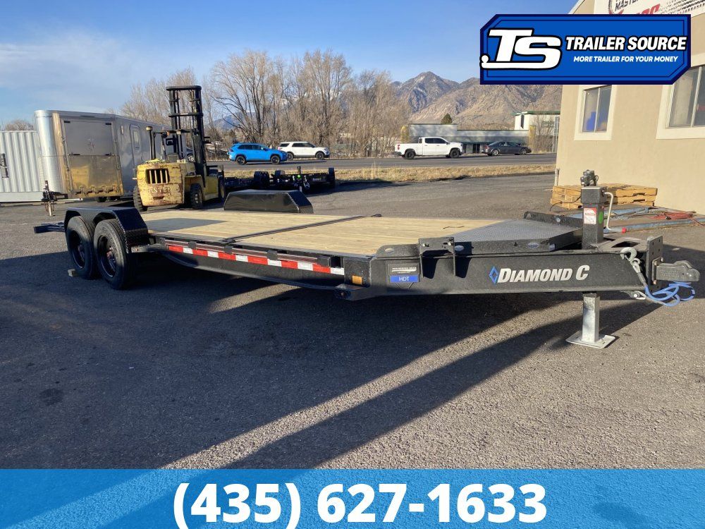 7x22 Diamond C HDT 208 Tilt Trailer - 18K GVWR -