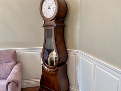Retired Howard Miller Mora Grandfather Clock