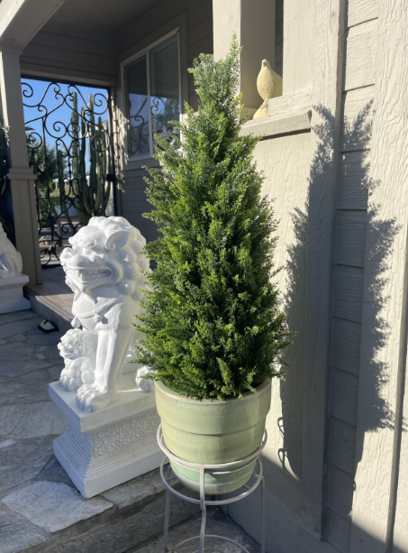 New in box Artificial Topiary Tree 2-Set